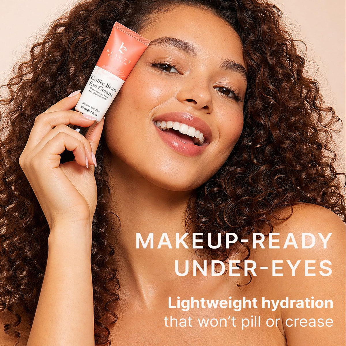 Beauty by Earth hydrating formula moisturizes delicate skin around the eyes