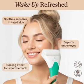 Beauty by Earth Ice Roller targets under-eye puffiness and dark circles.