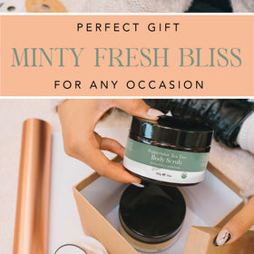 Beauty by Earth Peppermint Tea Tree Sugar Scrub aroma hints at a spa-like routine.