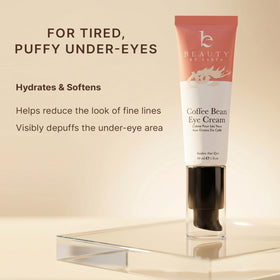 Beauty by Earth caffeine eye cream depuffing under-eye for a refreshed look