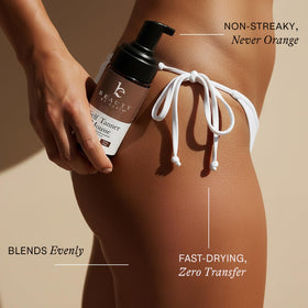 Beauty by Earth tanning mitt enabling even, streak-free application