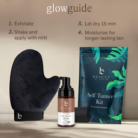 Beauty by Earth travel-size tanning kit for on-the-go tanning