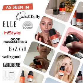 Beauty by Earth Vitamin C Face Cream packaging on counter conveys quality