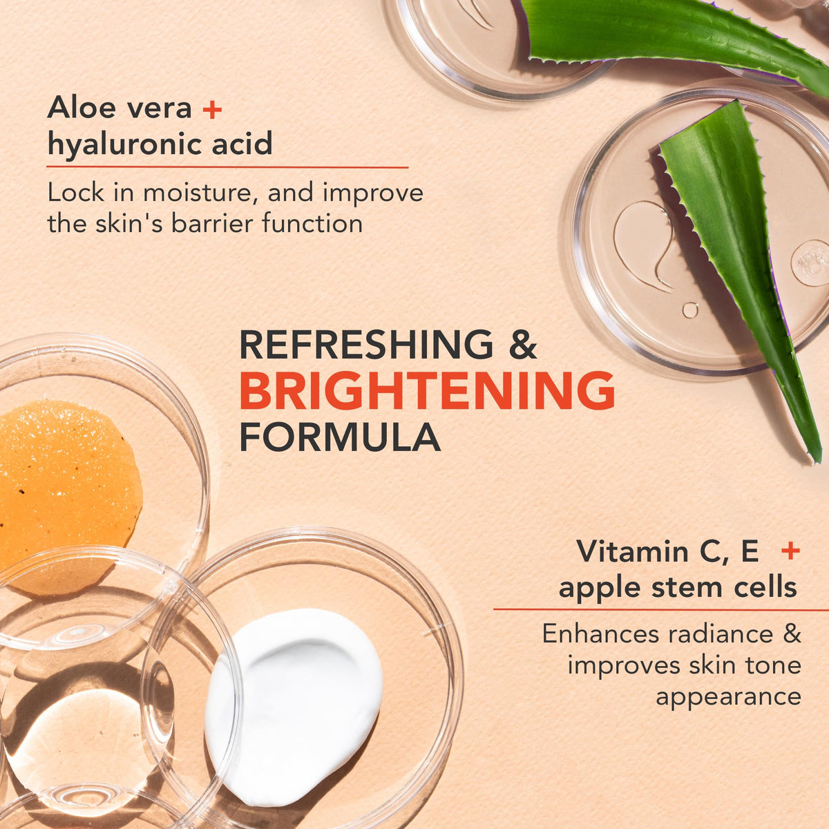 Beauty by Earth Vitamin C Face Cream beside morning sun implies daily routine
