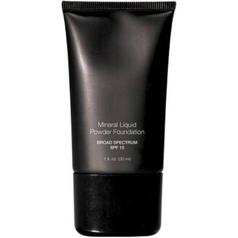 Beauty Deals mineral liquid foundation texture close-up highlighting soft powder finish