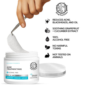 Beauty Facial Extreme botanically infused formula highlighted on label.