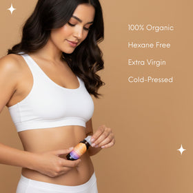 Hexane-free USA-made Beauty Glow castor oil packaging