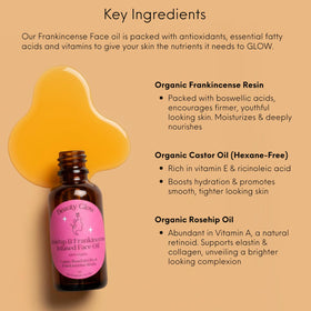Beauty Glow rosehip oil bottle emphasizing hydration and natural vitamin A.