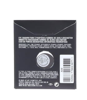BEAUTY MADE EASY MAC Eye Shadow Refill Yogurt close-up of soft pink pigment for subtle definition