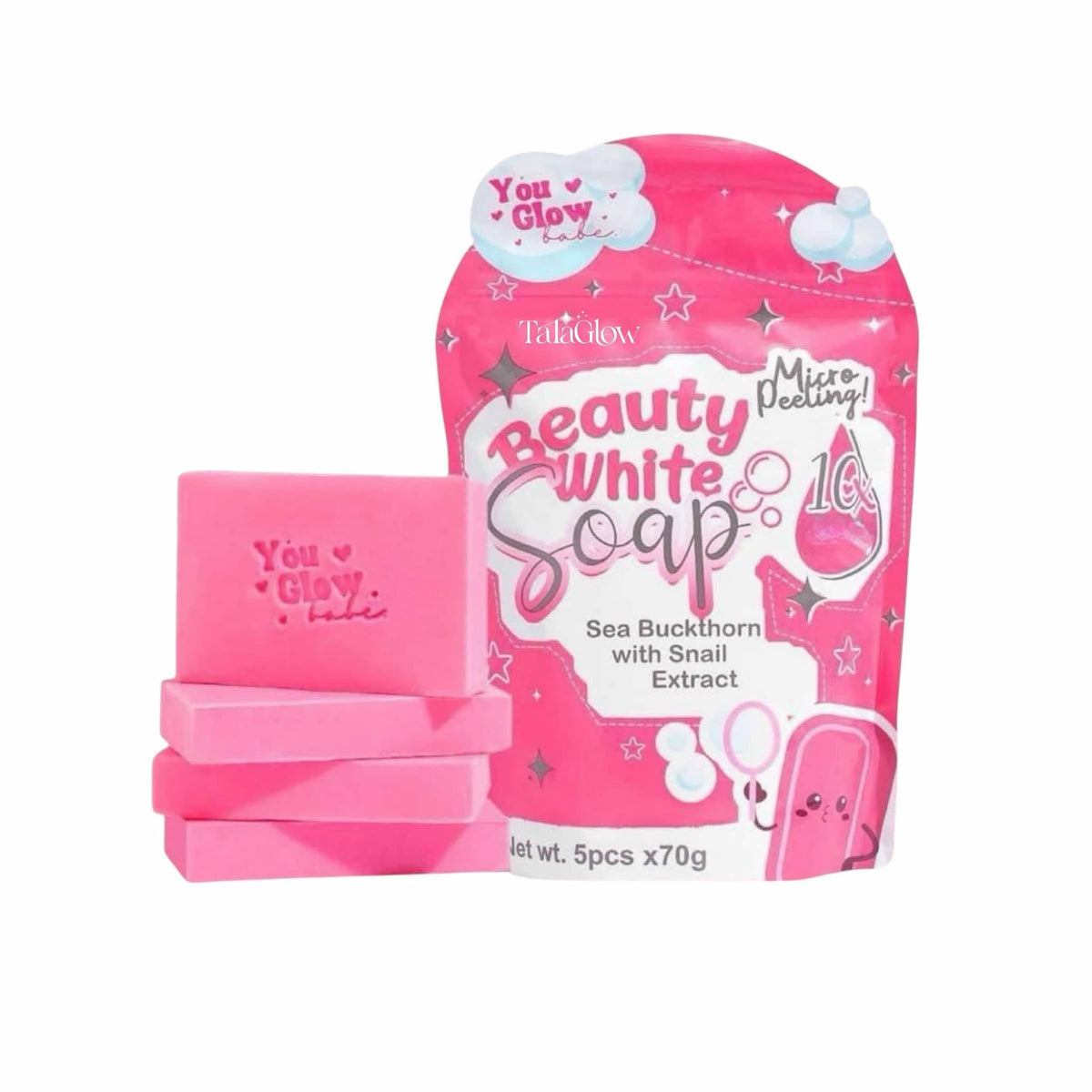Beauty Milk You Glow Babe soap foam with sea buckthorn nourishes skin for daily radiance.