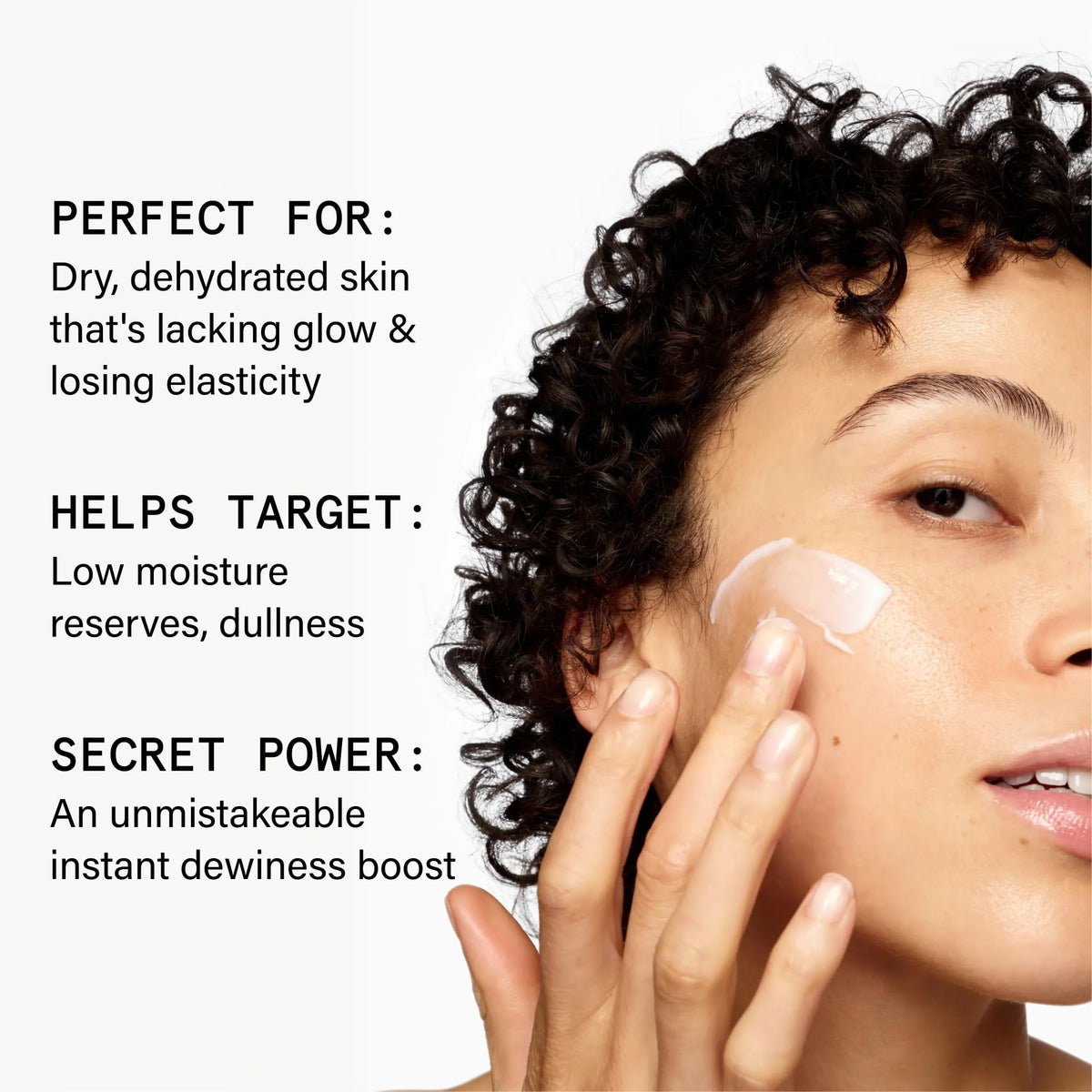 Beauty Pie cream texture swirl shows rich hydration and smooth spread.