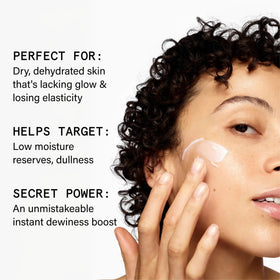 Beauty Pie cream texture swirl shows rich hydration and smooth spread.