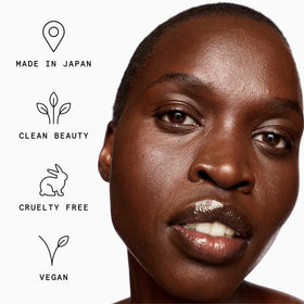 Beauty Pie finish shot showcases a dewy glow after use.