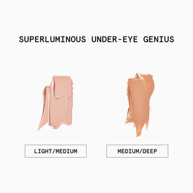 Beauty Pie tone-matched medium-deep demo showing suitable shade for darker under-eyes