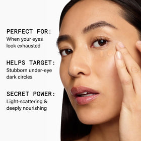 Beauty Pie under-eye brightening concealer outer packaging shown for color correction