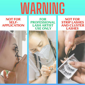 Beauty Power Expert adhesive retention test suggests long-lasting lash results.
