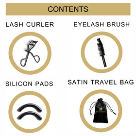 Beauty Power Eyelash Curler ergonomic grip angled handle for comfortable daily use