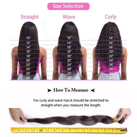 Beauty Queen 3 bundles close-up demonstrates thick density and fuller look