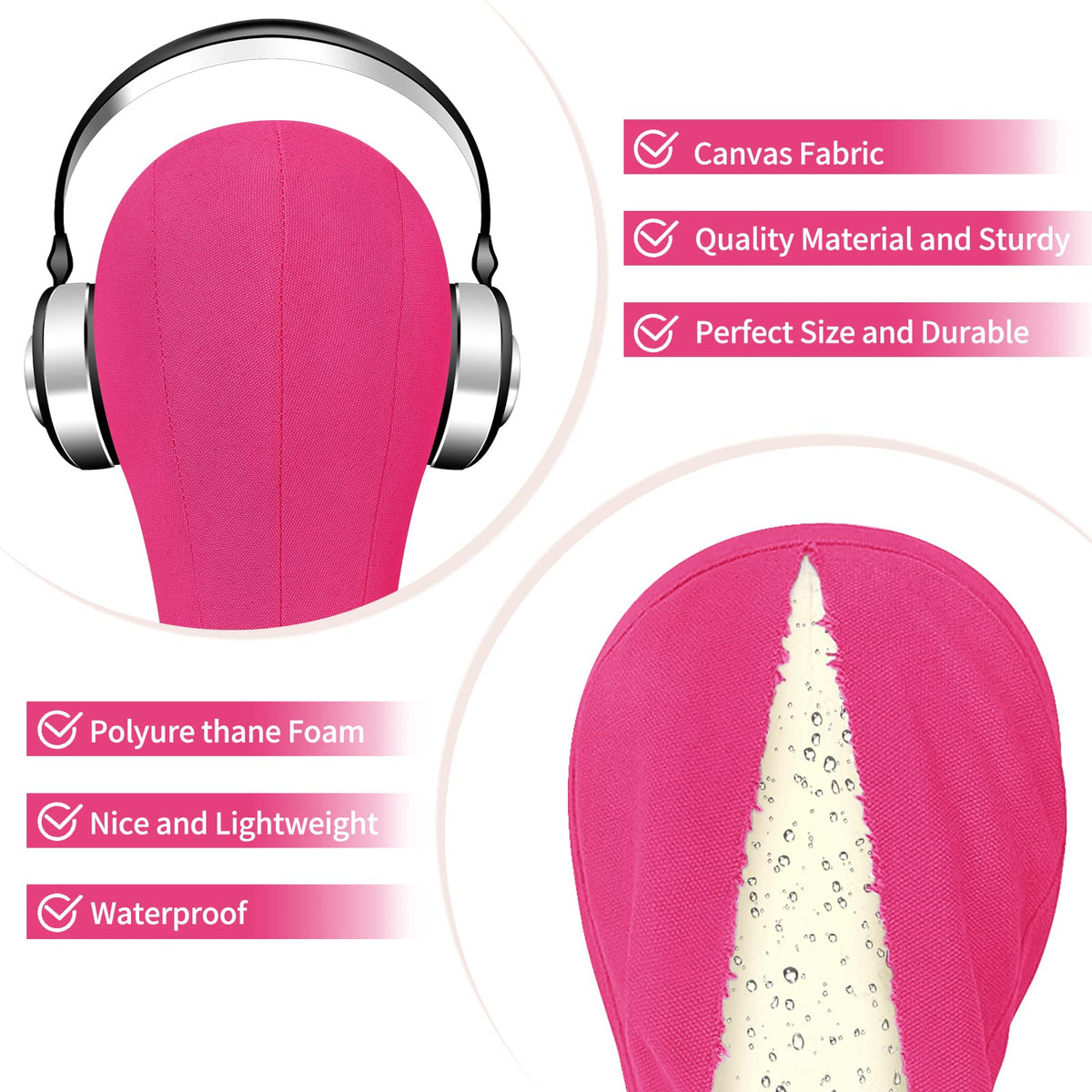 Beauty Star C-pins 20-pack for extra grip on wigs.