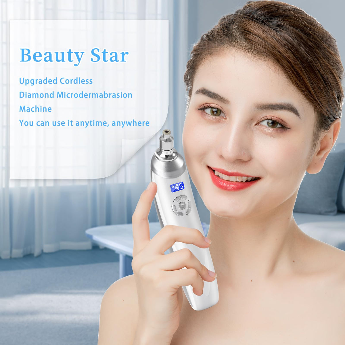 Beauty Star gift-ready microdermabrasion kit for self-care gifting.