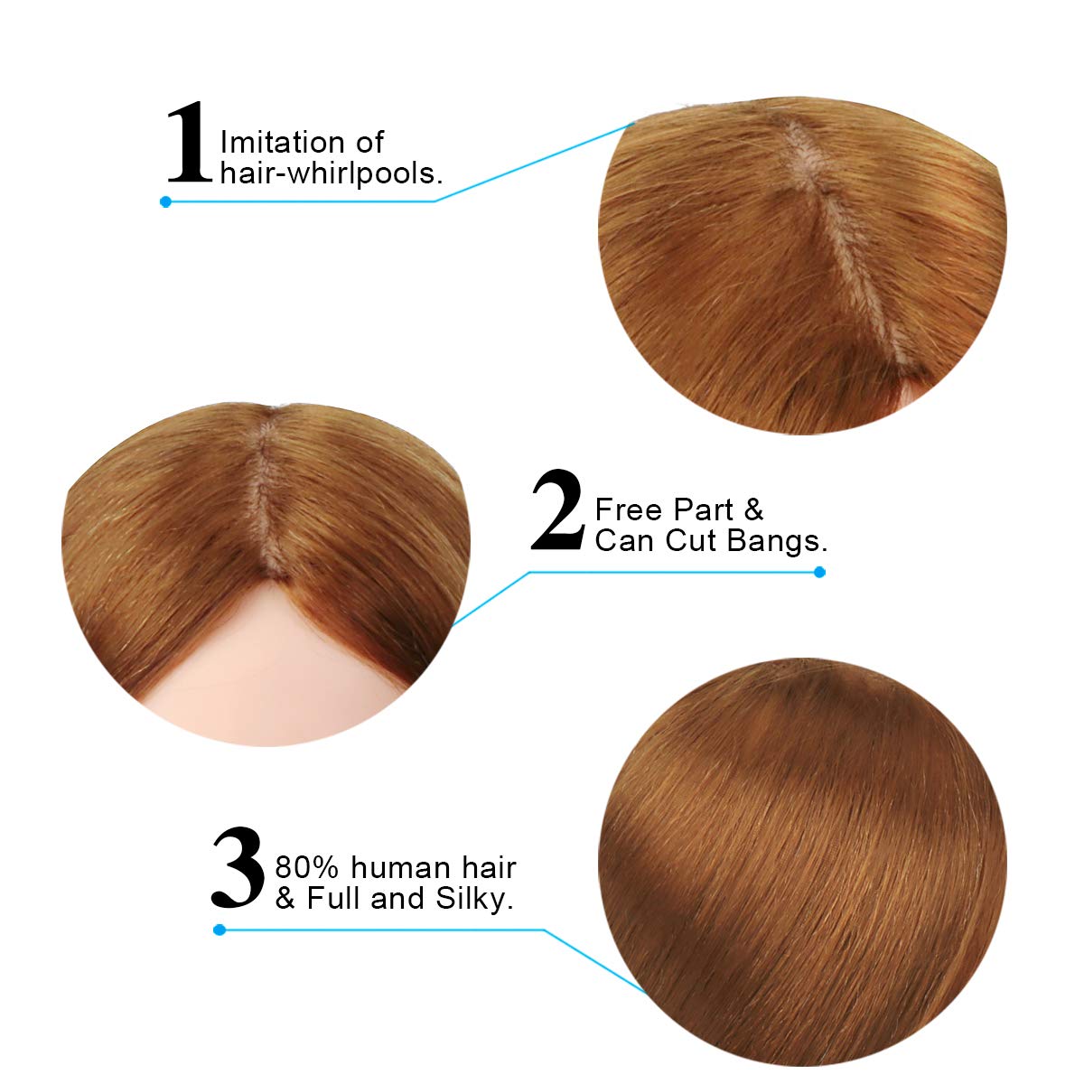 Beauty Star head for washing, conditioning, and hair care trials.