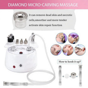 Beauty Star microdermabrasion machine front view for home salon use.
