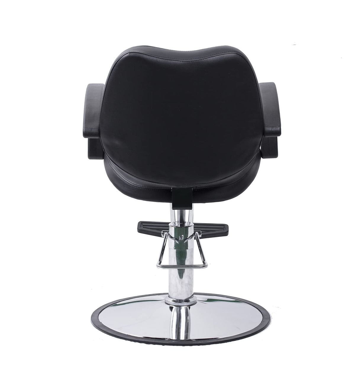 Beauty Style Classic Hydraulic Barber Chair seat offers 18.5 inch width for roomier seating