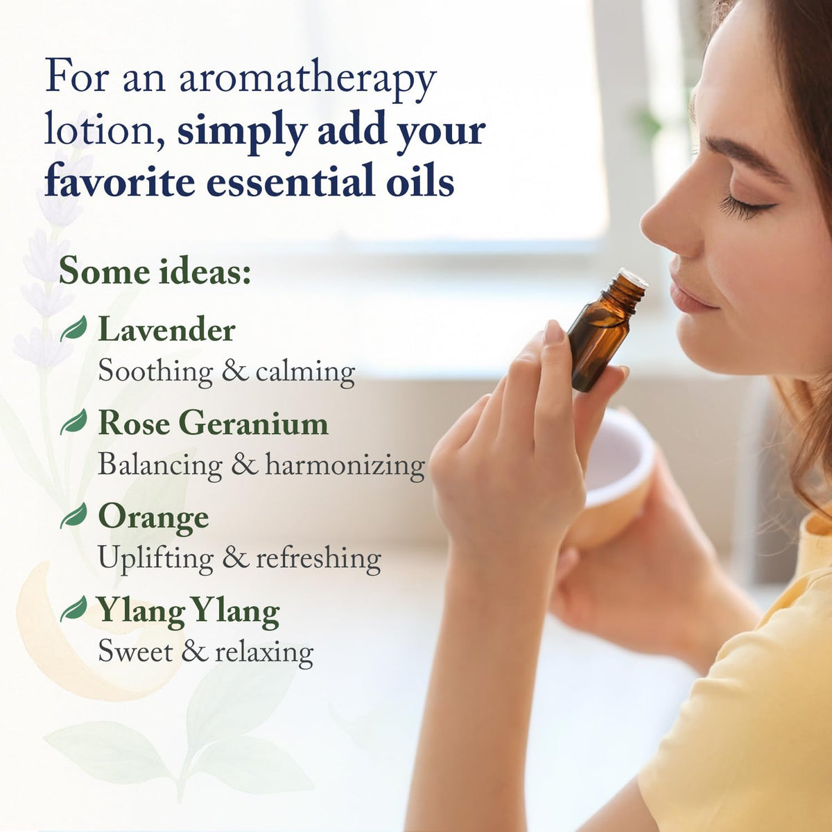 Beauty Without Cruelty customizable aroma option with essential oils
