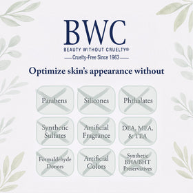 Beauty Without Cruelty 16 oz lotion bottle ready for everyday use