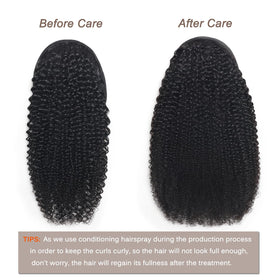 Beauty Youth Afro kinky curly texture highlights tight, voluminous curls for a bold look.