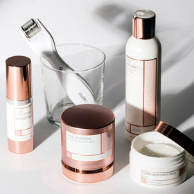 BeautyBio Balance cleanser ginger root and oats extract visual highlight