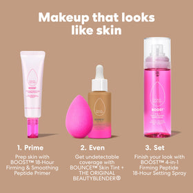 Beautyblender 12-Hour Always-On Radiant Skin Tint hyaluronic acid ingredient close-up
