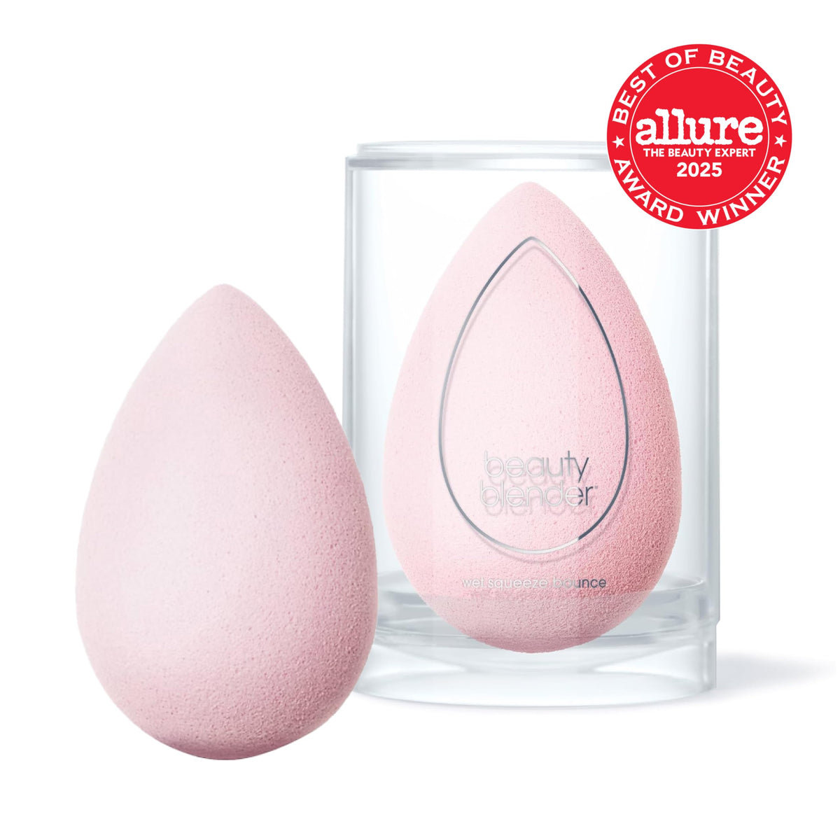 Beautyblender Bubble soft foam close-up highlighting ultra-soft texture for streak-free results