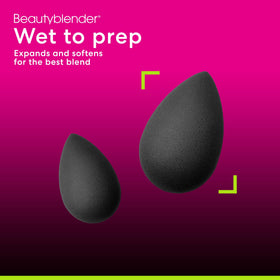 beautyblender micro mini pro black soft foam close-up