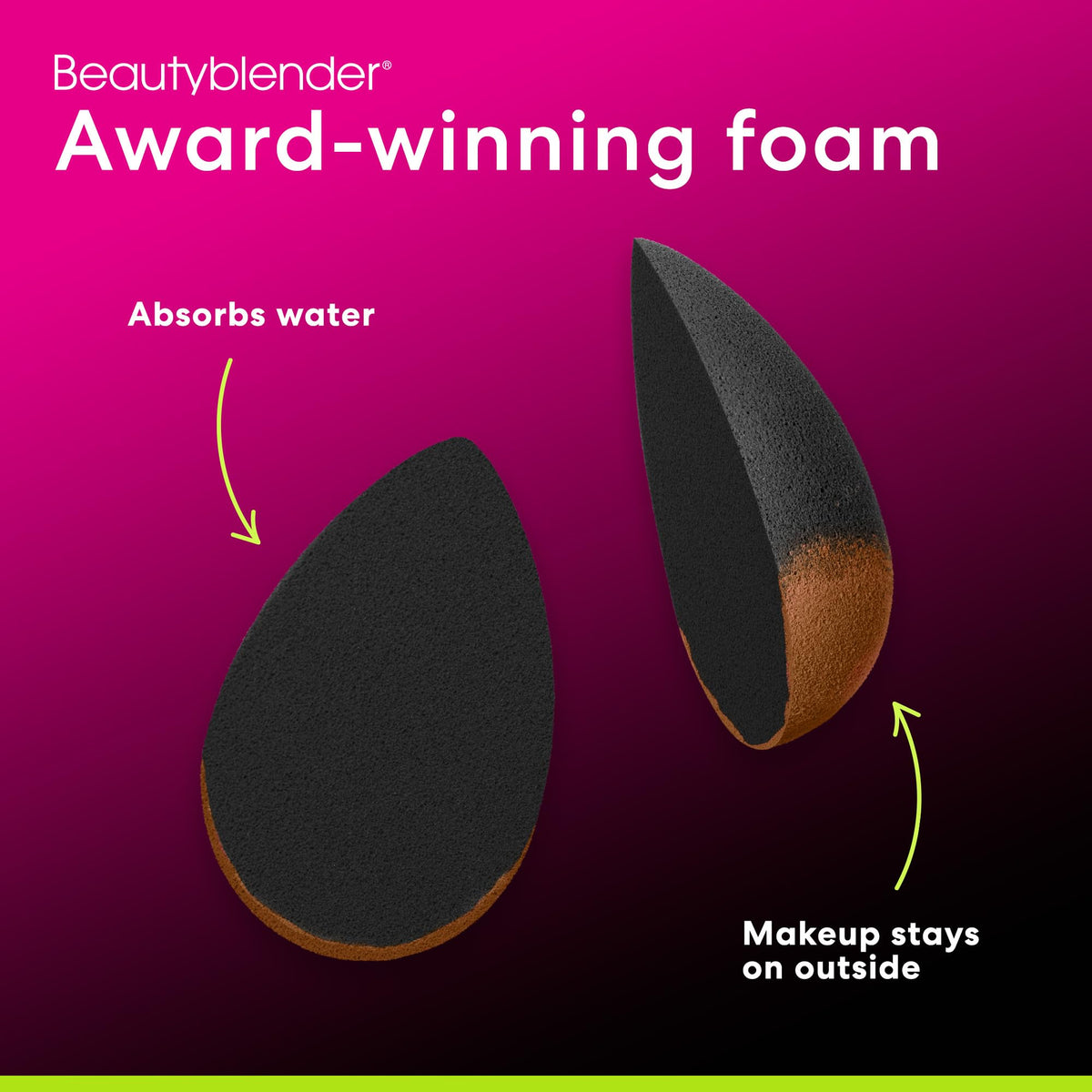 beautyblender micro mini pro black travel-friendly design