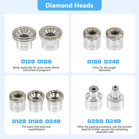 Beautycity diamond head for neck and chest treatment at home.