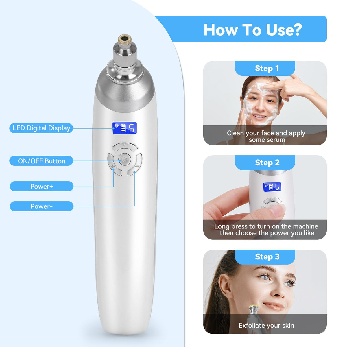 Beautycity home-use device shown with enhanced serum absorption potential.