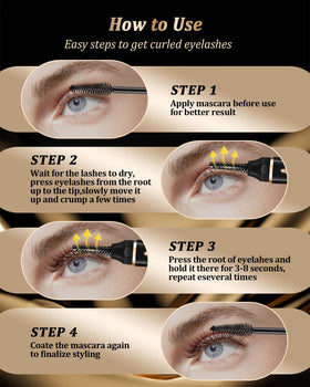 BeautyCurls auto-off feature helps safe, worry-free use.