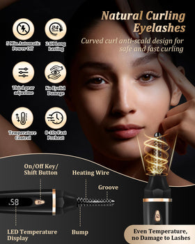 BeautyCurls mascara-ready routine boosts curling results with mascara.