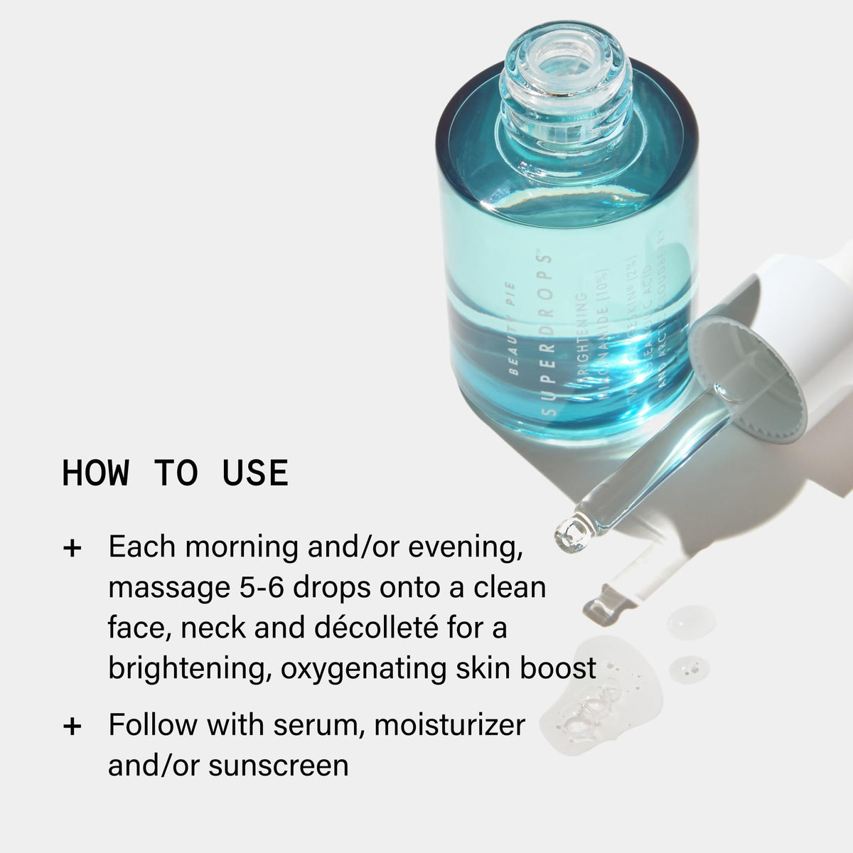 Beauty Pie Superdrops pore-refining Evermat close-up reveals smoother skin texture