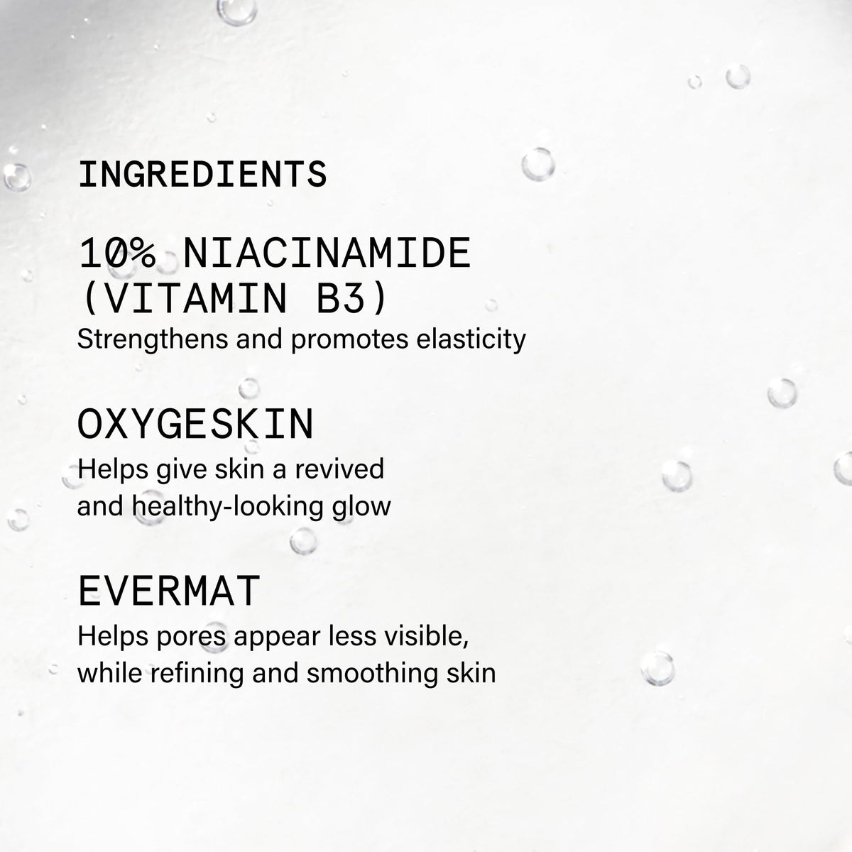 Beauty Pie Superdrops on-skin application shows non-greasy finish