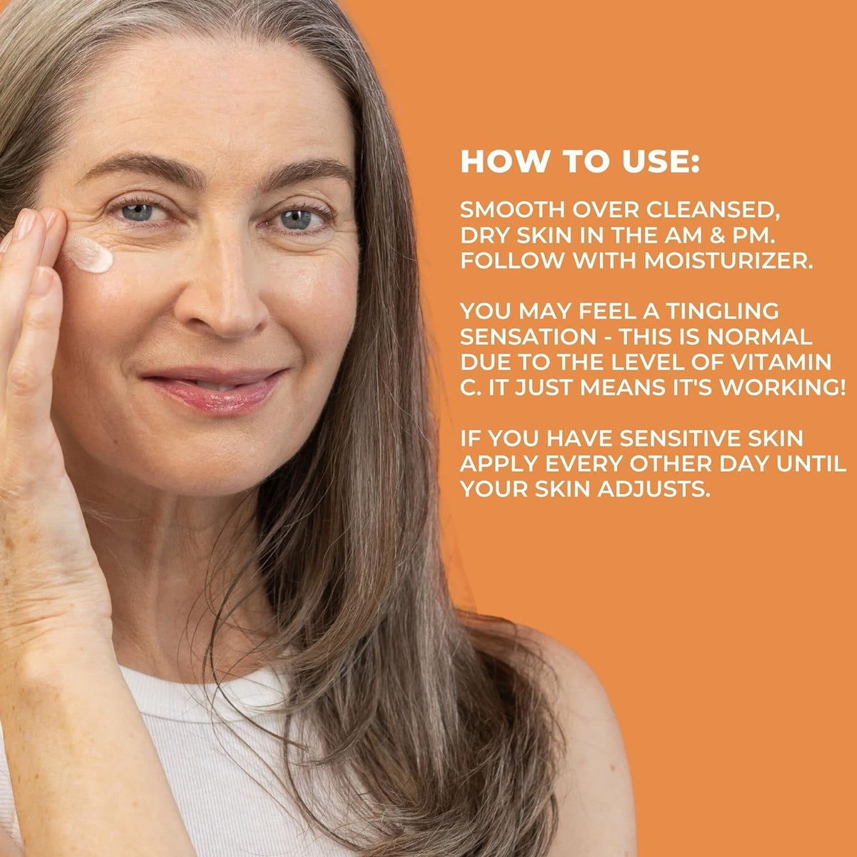 BeautyStat Universal C Skin Refiner application routine guide on the package