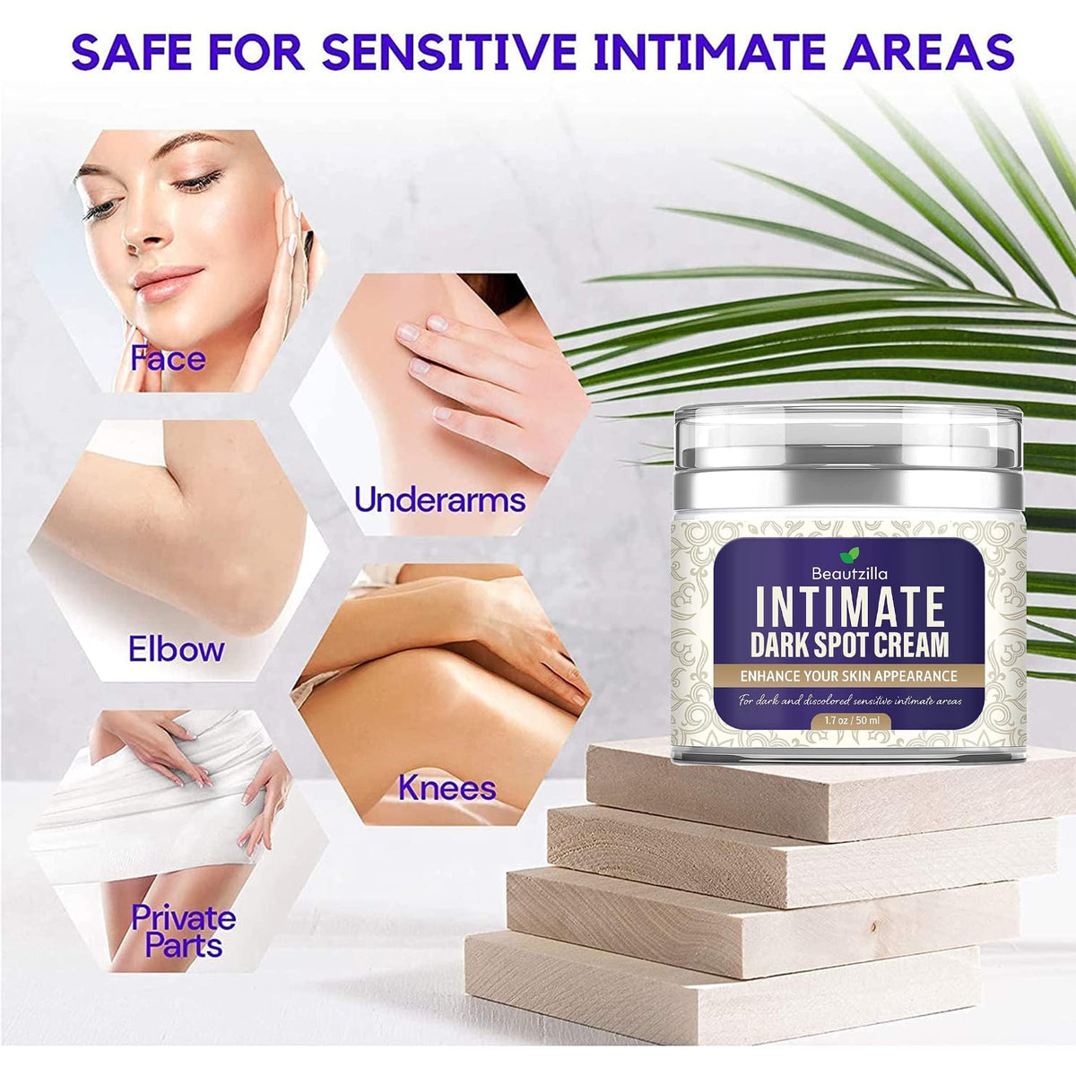 Illustration of moisturized, radiant-looking skin after Beautzilla use
