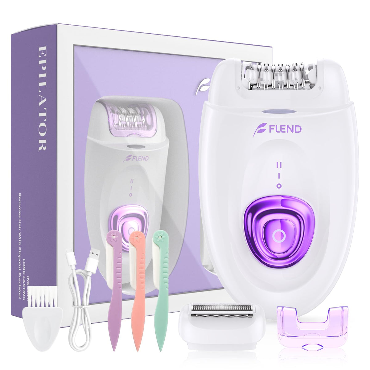 BEAUZMO epilator helps maintain smooth skin between sessions.