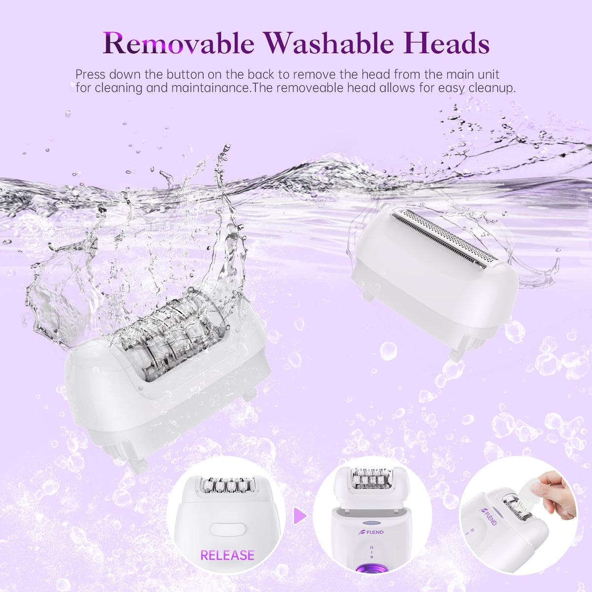 BEAUZMO epilator charges in 8 hours for about 45 minutes.
