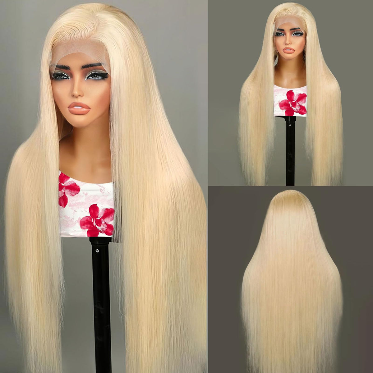 Bebeest 613 lace front wig with baby hairs for natural hairline realism