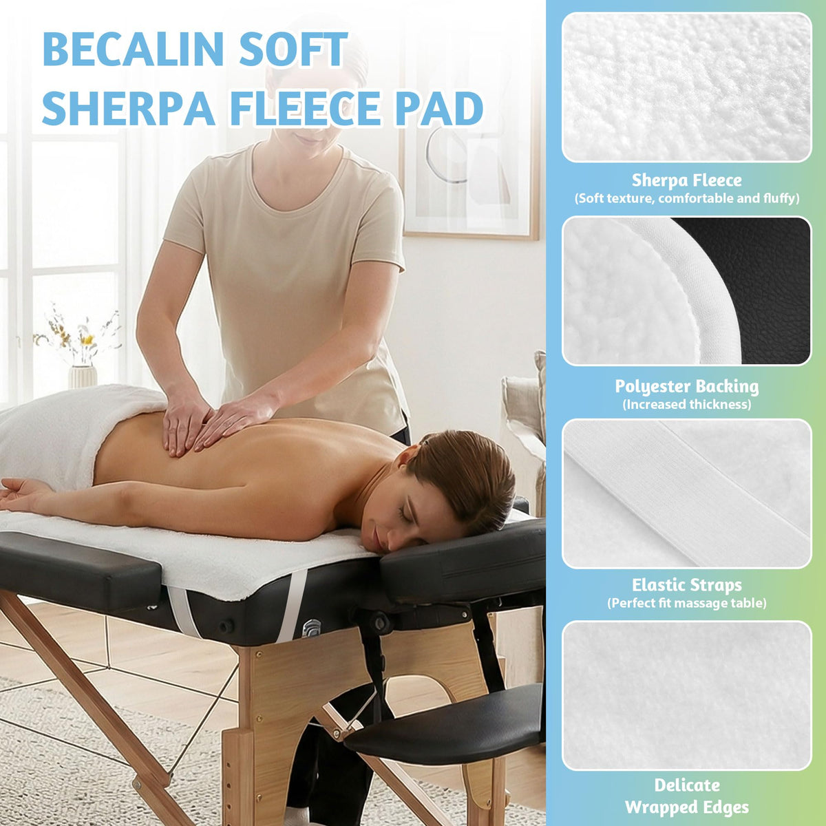 BECALIN overheat protection keeps sessions safe and worry-free.