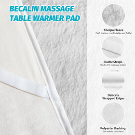 BECALIN massage table warmer electrical controls offer safe heat management