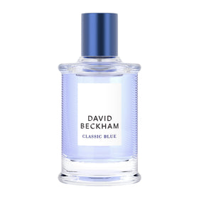 Beckham Classic Blue bottle with sky blue juice for everyday sophistication