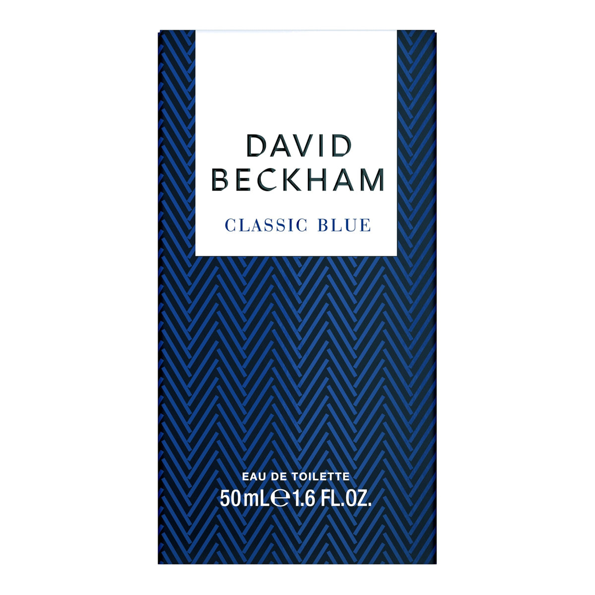 Beckham Classic Blue heart notes with clary sage and green apple for crisp charm